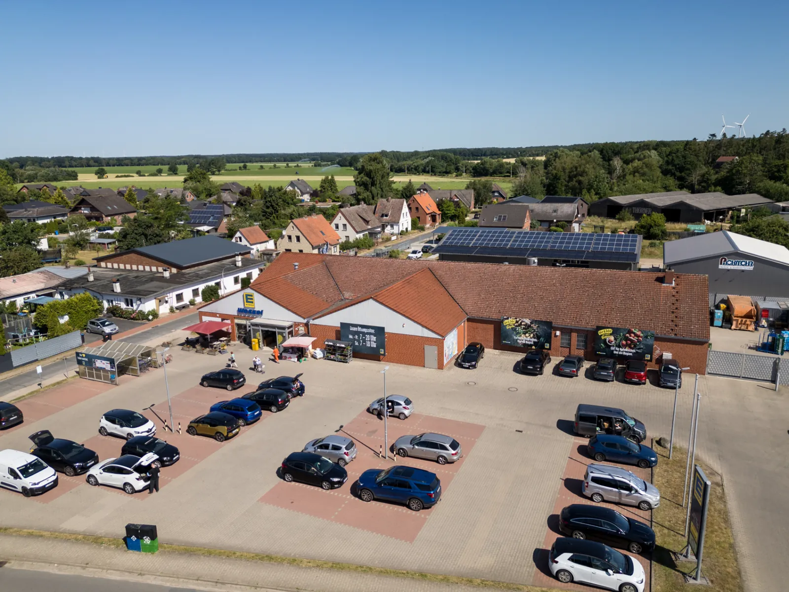 Eindruck aus dem EDEKA Wessel in Wrestedt