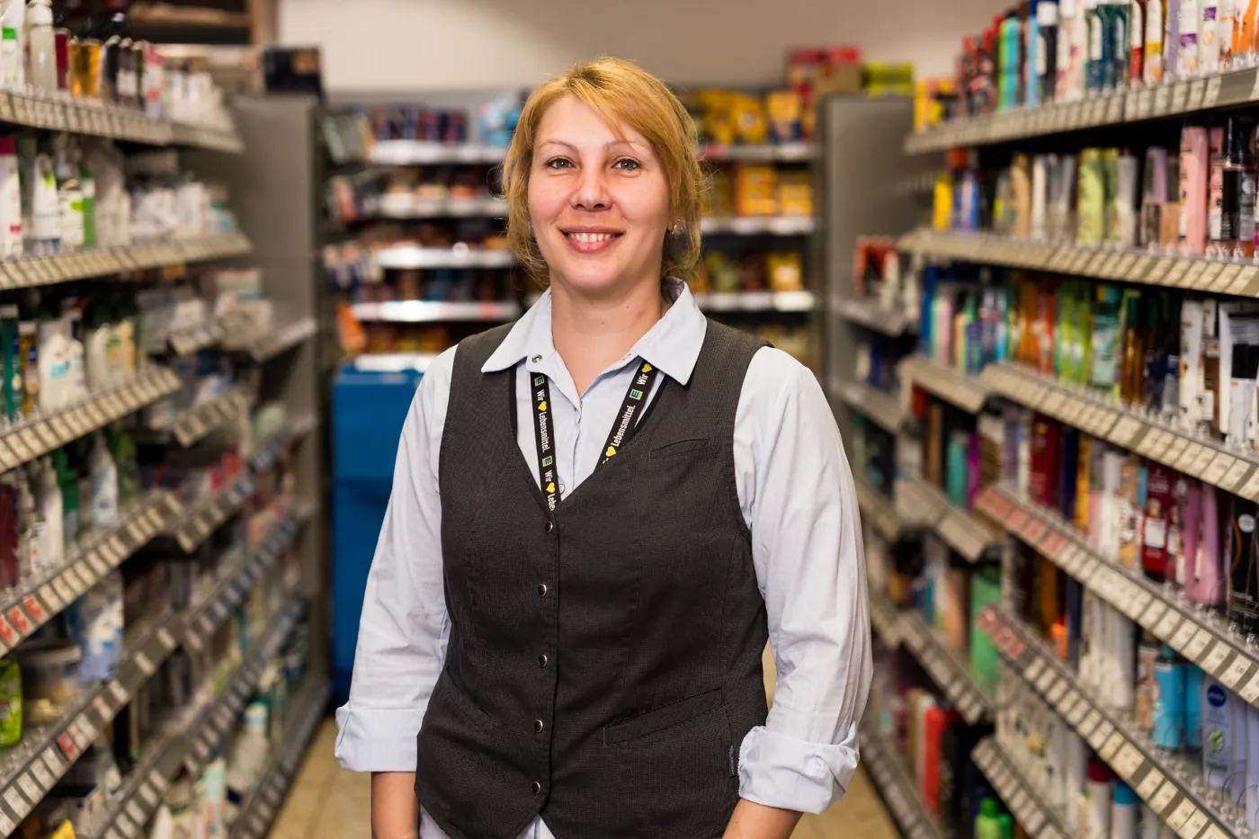 Mitarbeiterin im EDEKA Wessel Wrestedt